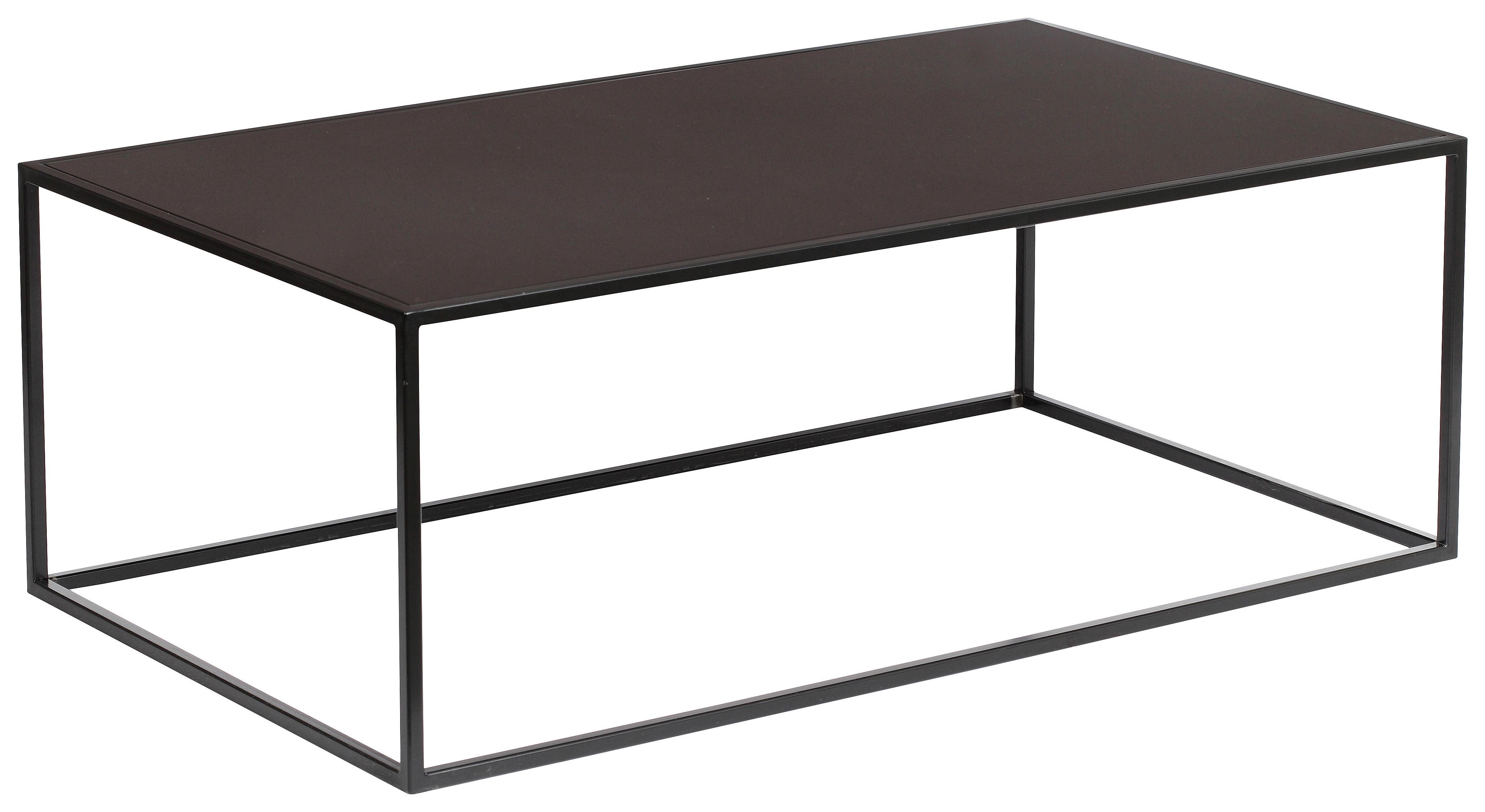 STOLIK KAWOWY NATALYA - czarny, Trend, metal (110/60/40cm) - Carryhome