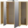 Spiegelschrank in Eichefarben - Eichefarben, MODERN, Glas/Holzwerkstoff (76/71/23cm) Spiegelschrank in Eichefarben - Eichefarben, MODERN, Glas/Holzwerkstoff (76/71/23cm)