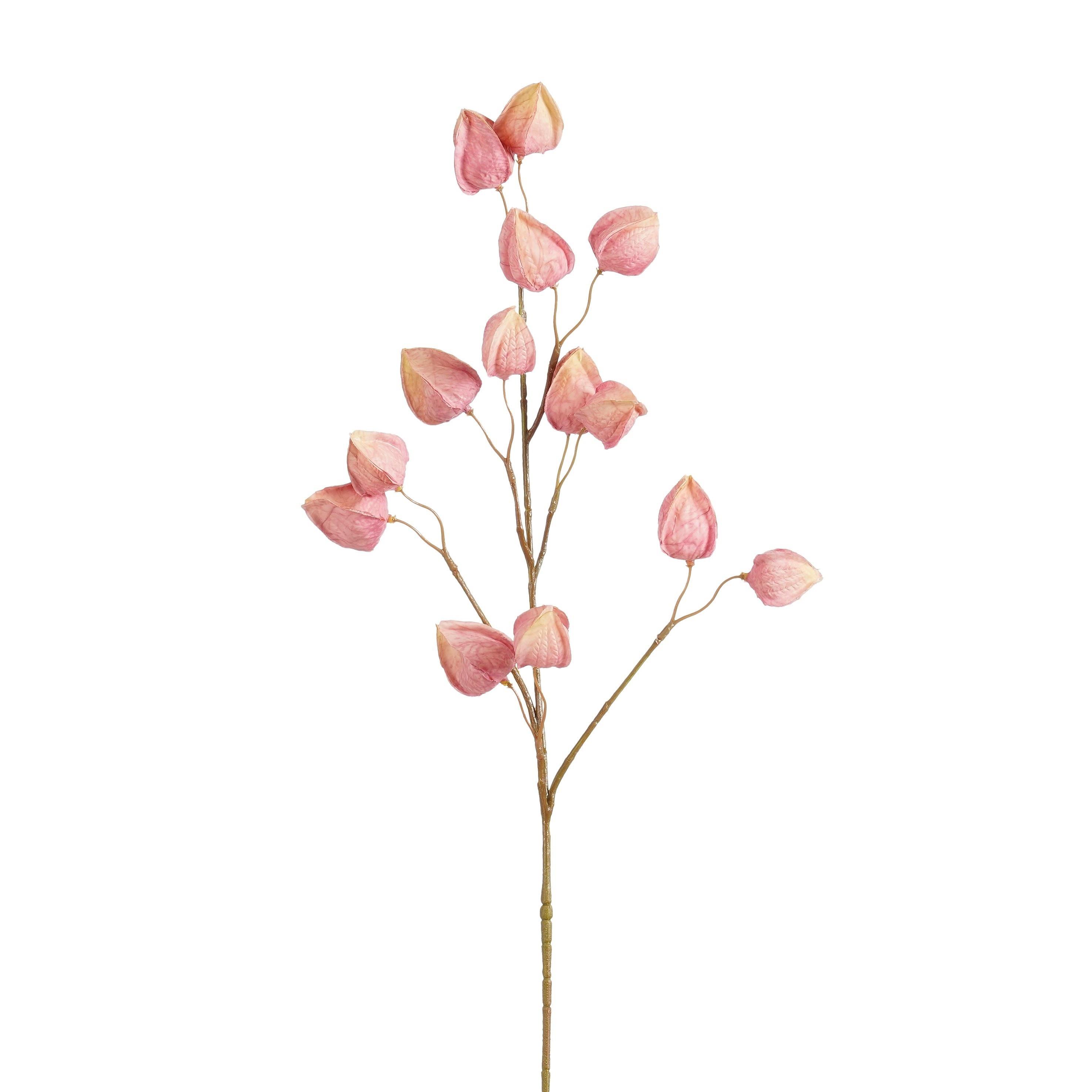 Umetna Roža Kitajski Lampijon - starinsko roza, Moderno (76cm) - Mömax