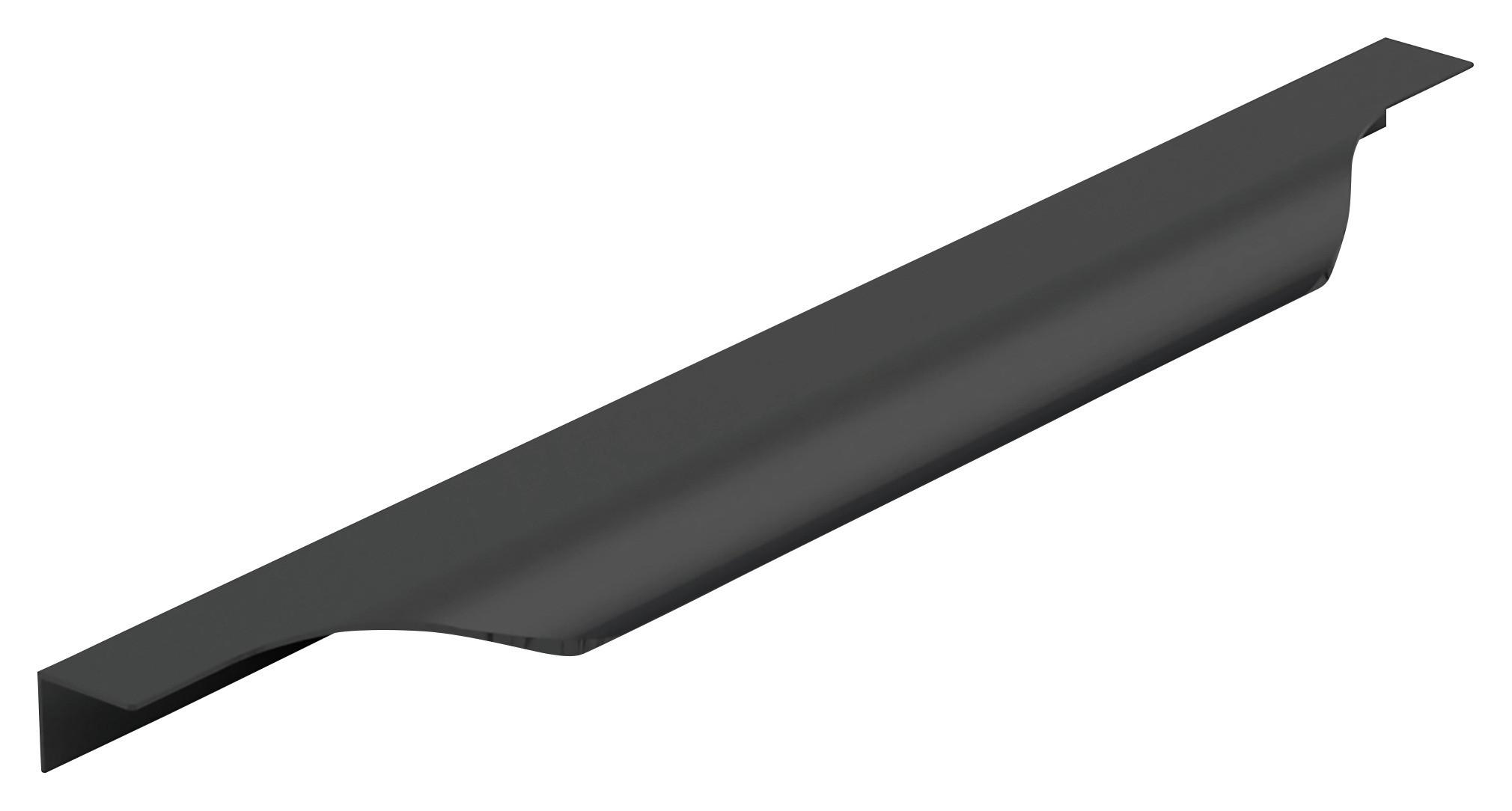 Möbelgriff Unit in Schwarz - Schwarz, MODERN, Metall (32cm) - Based