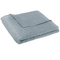 Duschtuch Luise in Blau ca. 70x140cm - Blau, KONVENTIONELL, Textil (70/140cm) - Modern Living