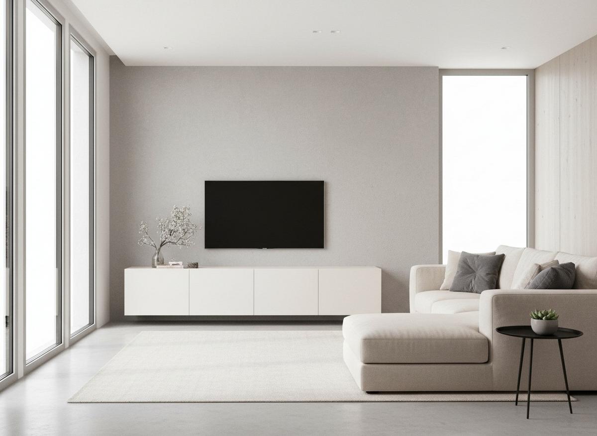 KOMODA NISKA NEWNIQ - kaszmir, Design, materiał drewnopochodny (200/36,7/42cm) - Hom`in