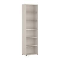 Regal Tempra 2, Barva Peščena - peščene barve, Konvencionalno, umetna masa/leseni material (54/198/35cm) - Mömax