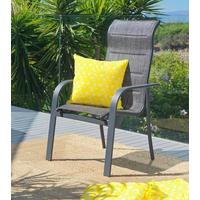 Stapelsessel Bono 1 Anthrazit - Anthrazit, Modern, Textil/Metall (73/108/64cm) - Mömax