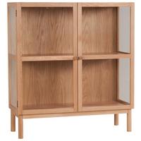 Kommode Abir Eichefarben - Eichefarben, MODERN, Karton/Glas (100/110/40cm) - Mömax