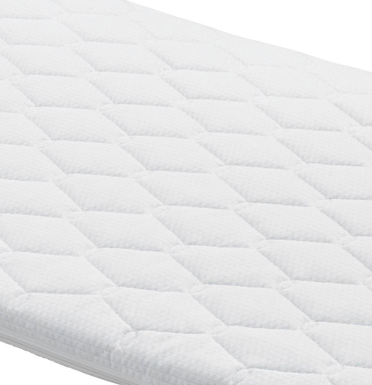 Topper 180/200 BETA - alb, textil (180/200cm) - Nadana