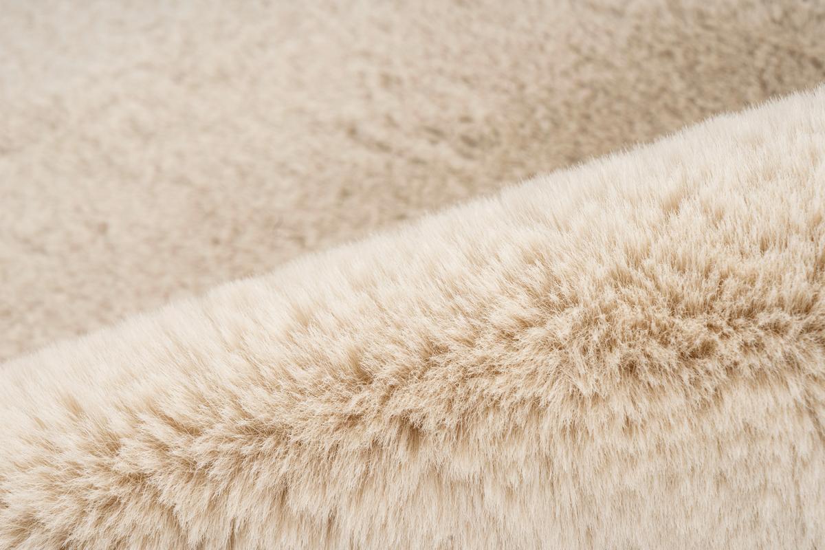 Covor din blană My Infinity, cca. 60x90cm - crem, Design, textil (60/90cm) - Obsession