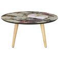 Couchtisch mit Blumenprint - Multicolor/Naturfarben, ROMANTIK / LANDHAUS, Holz/Holzwerkstoff (70/33/70cm) - Zandiara Couchtisch mit Blumenprint - Multicolor/Naturfarben, ROMANTIK / LANDHAUS, Holz/Holzwerkstoff (70/33/70cm) - Zandiara