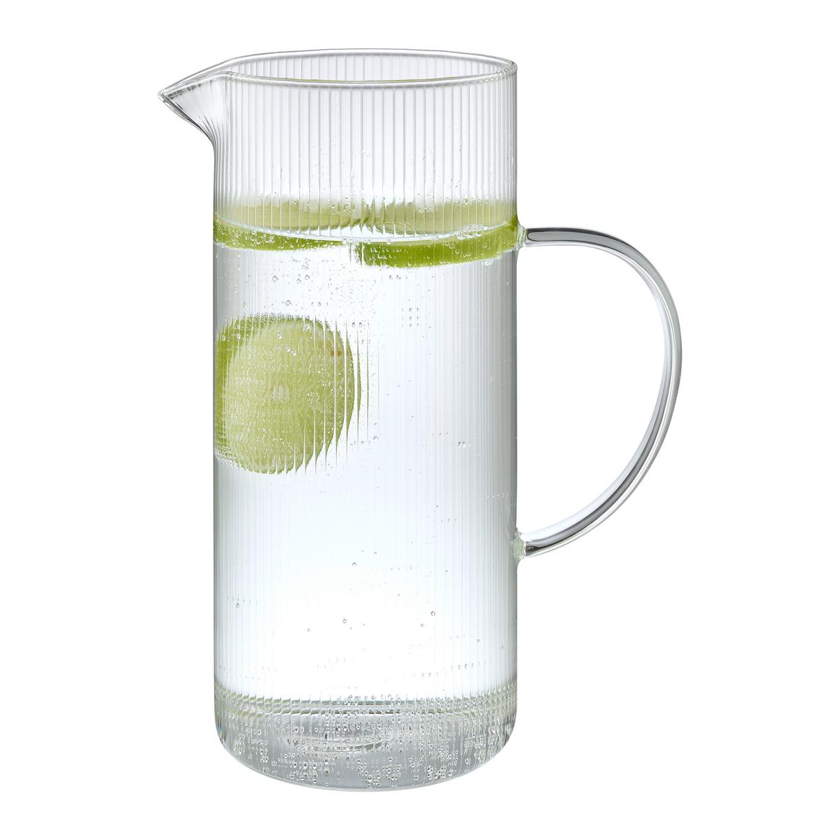 Carafă din sticlă Rosemary cca. 1,5 l - străveziu, Romantik / Landhaus, sticlă (16,5/10/21,5cm) - Mömax