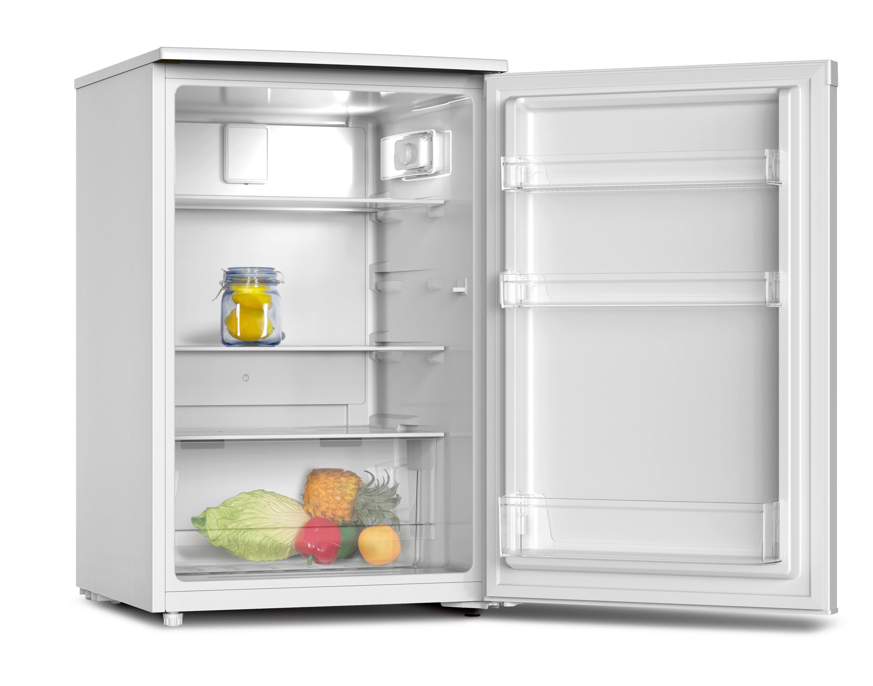 Kühlschrank KS128EW - Weiß, Basics, Kunststoff (54,6/84,7/55,6cm) - PKM