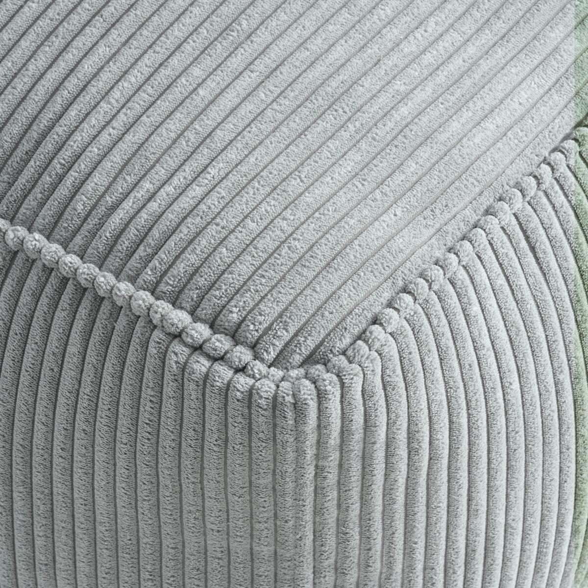 Hocker Caroline Grau - Grau, MODERN, Textil (80/38/50cm) - Mömax