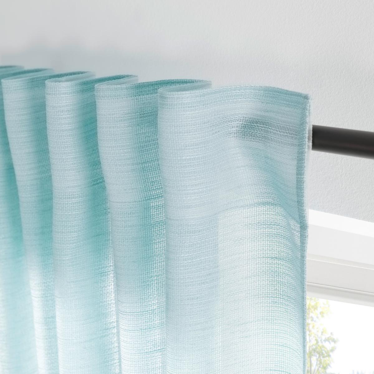 ZASŁONA GOTOWA EVA - jadeitowa zieleń, Romantik / Landhaus, tkanina (140/255cm) - Premium Living