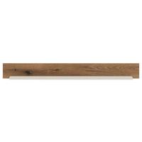 Zidna Polica Samu - kašmir/boja hrasta, Moderno, pločasti materijal (90/10/13,6cm) - Modern Living