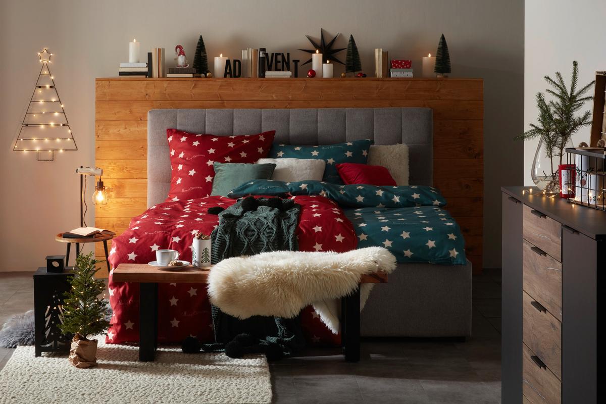 Led-díszlámpa Alain - fekete, Konventionell, fém (48/82cm) - Premium Living