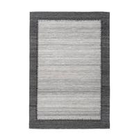 FLACHWEBETEPPICH PHOENIX 310 GRAU / ANTHRAZIT - Anthrazit/Grau, Konventionell, Textil (120/170cm) - Kayoom