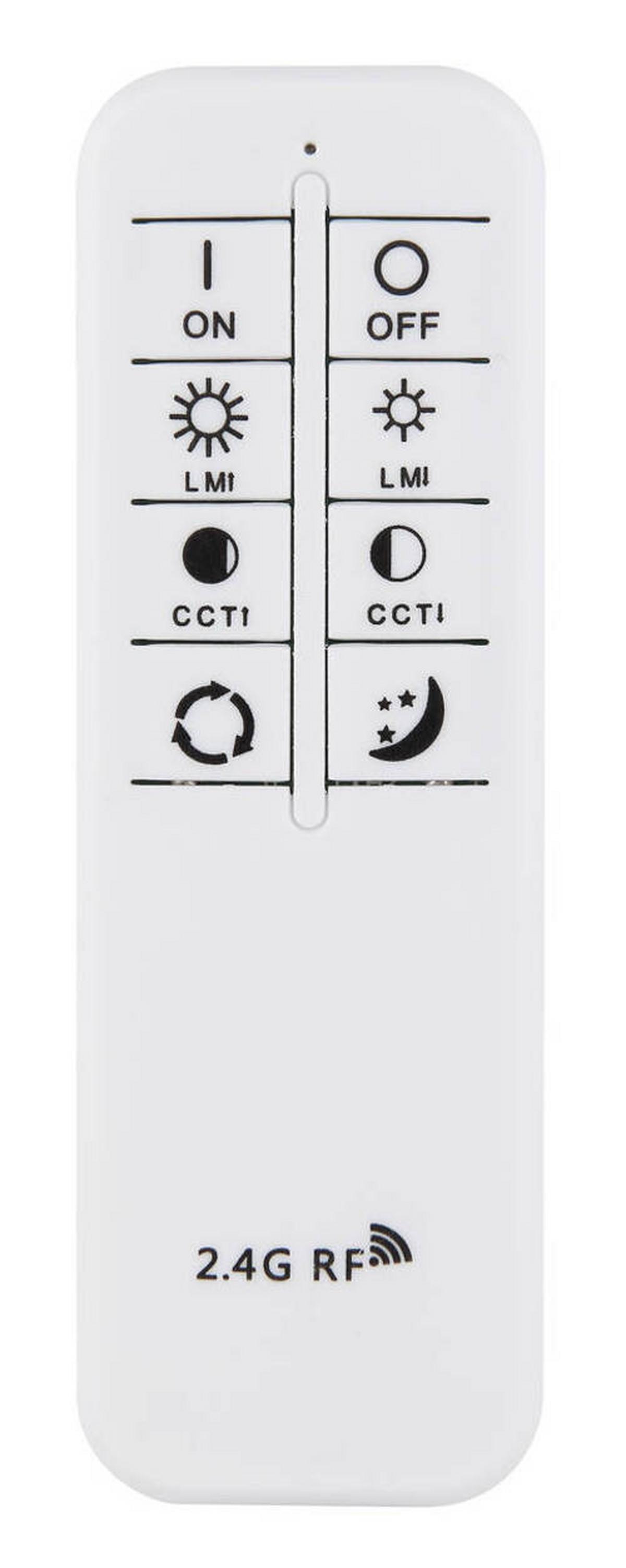 LED-HÄNGELEUCHTE 67161-36 - Titanfarben/Opal, Design, Kunststoff/Metall (96/7,5/170cm) - Globo