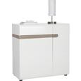Kommode Weiß/trüffel - Trüffeleichefarben/Weiß, MODERN, Holzwerkstoff (85/87/42cm) - MÖMAX modern living