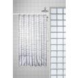 Duschvorhang Mauer Grau 180x200cm - Grau, Textil (180/200cm) - Mömax modern living