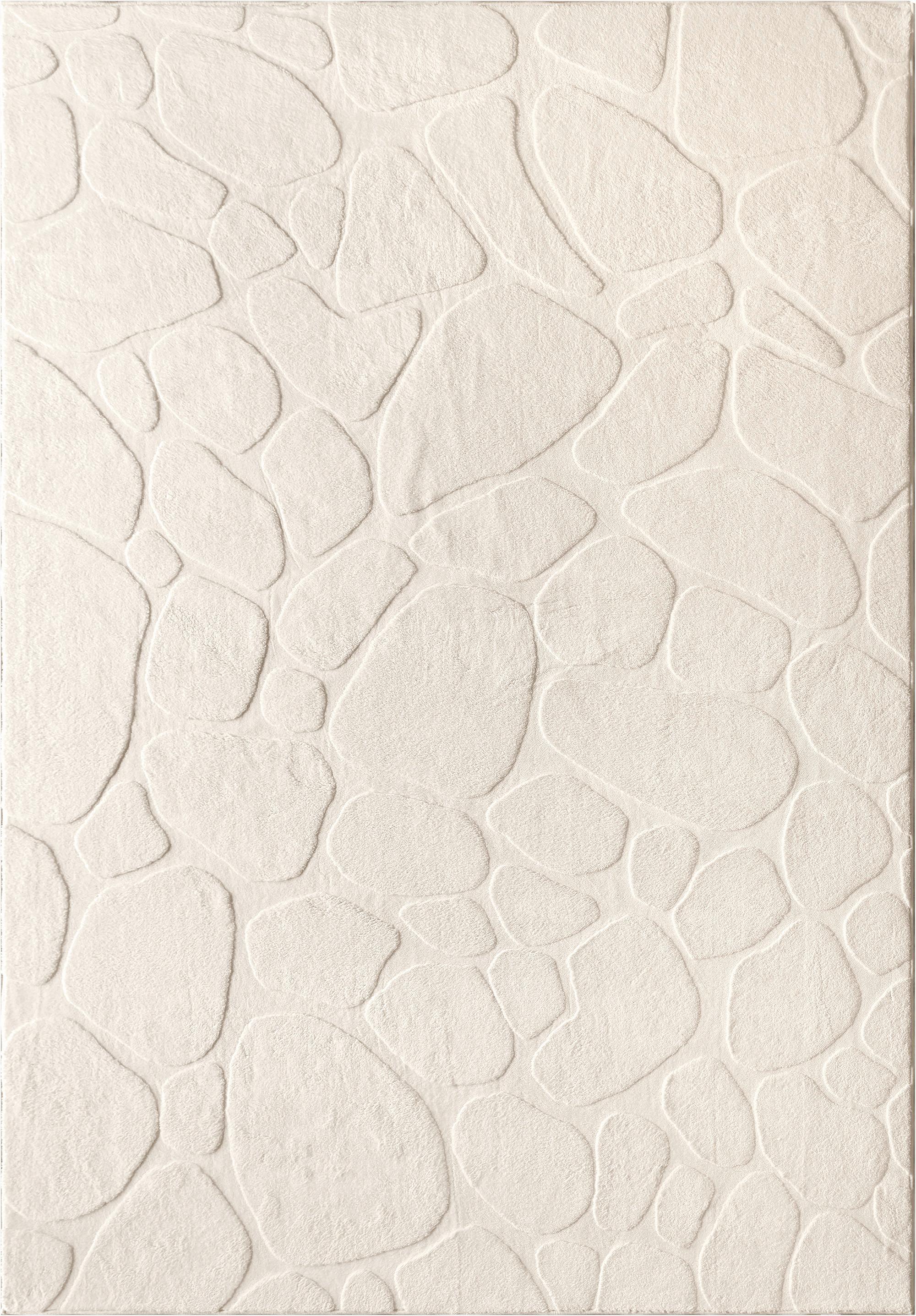 Hochflorteppich Vienna - Creme, Konventionell, Textil (160/230cm) - Mömax