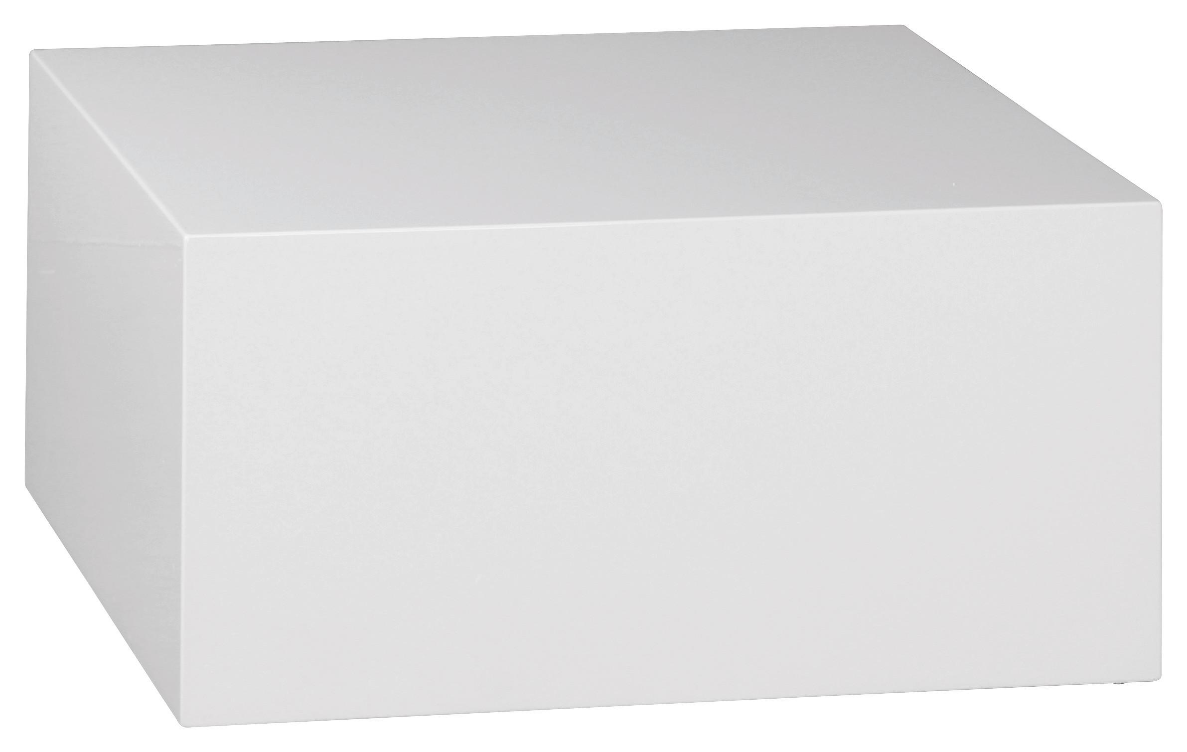 Couchtisch "WL1.856" , ca 60x60x30 cm , weiss - Weiß, MODERN, Holzwerkstoff (60/30/60cm) - MID.YOU