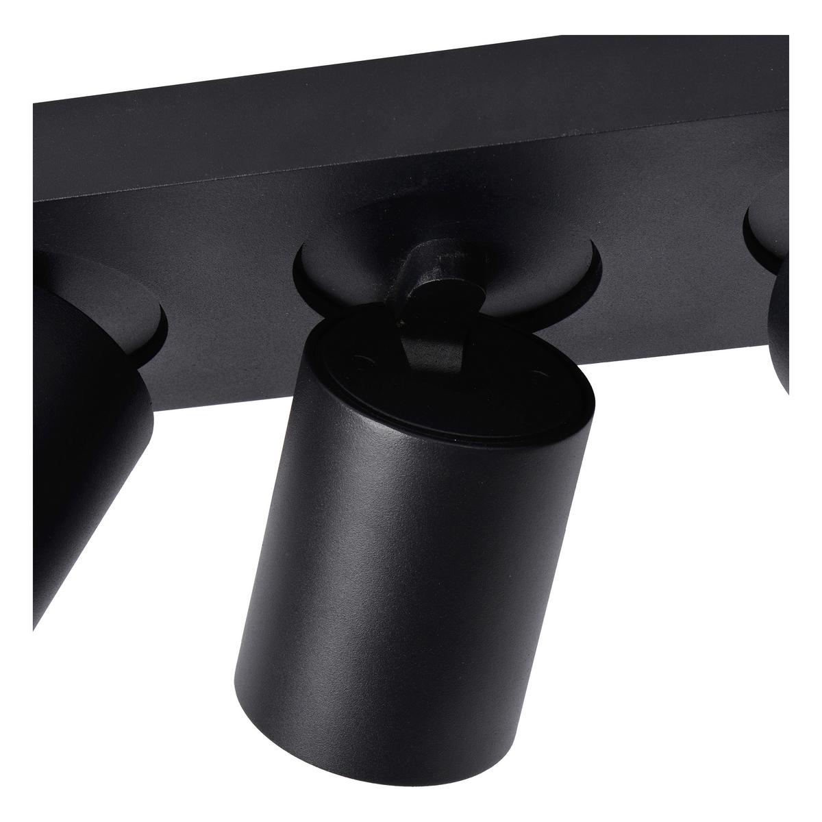 Led-strahler 09929/15/30 Nigel - Schwarz, Konventionell, Metall (30/10/11.5cm) - Lucide