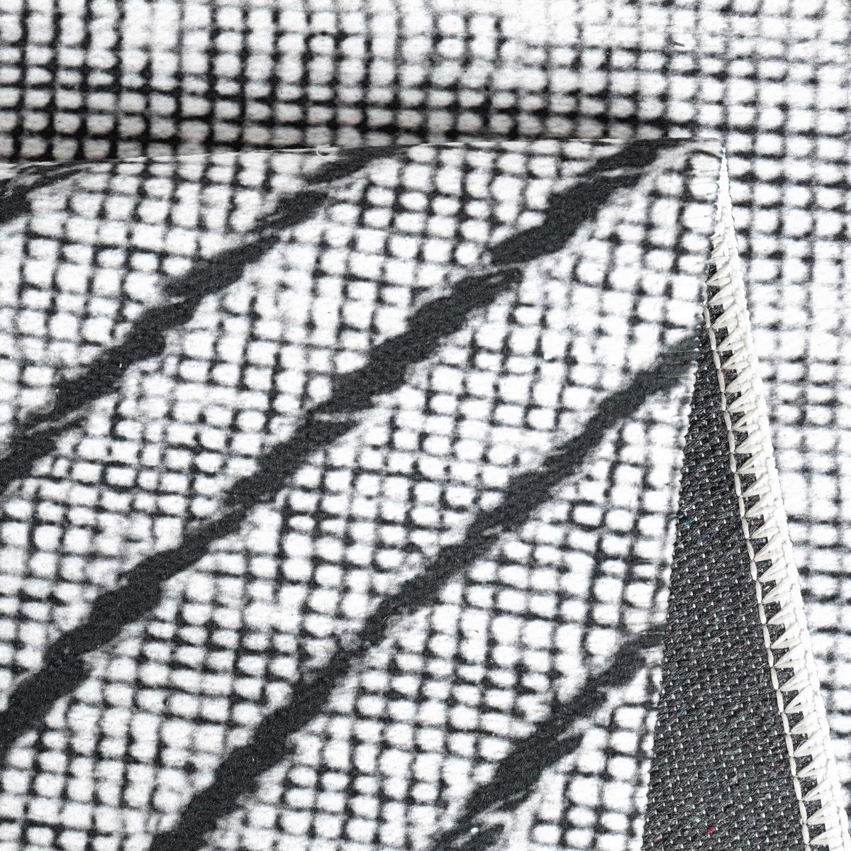 Webteppich Fabius in Grau ca. 160x230cm - Grau, Natur, Textil (160/230cm)