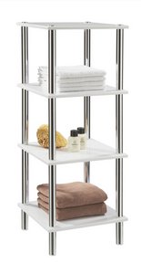 regal metal weiss 107 cm regal metal weiss 107 cm