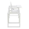 COMBINATIE-KINDERSTOEL WIKI - WEISS - Wit/Beukenhoutkleuren, Hout (46/93/46cm)