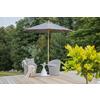SONNENSCHIRM CEROX - Grau, KONVENTIONELL (270/250cm) - Gardenson