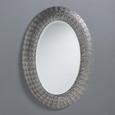 Wandspiegel Chime - Klar/Silberfarben, MODERN, Glas/Metall (65/92/4,5cm) - MÖMAX modern living