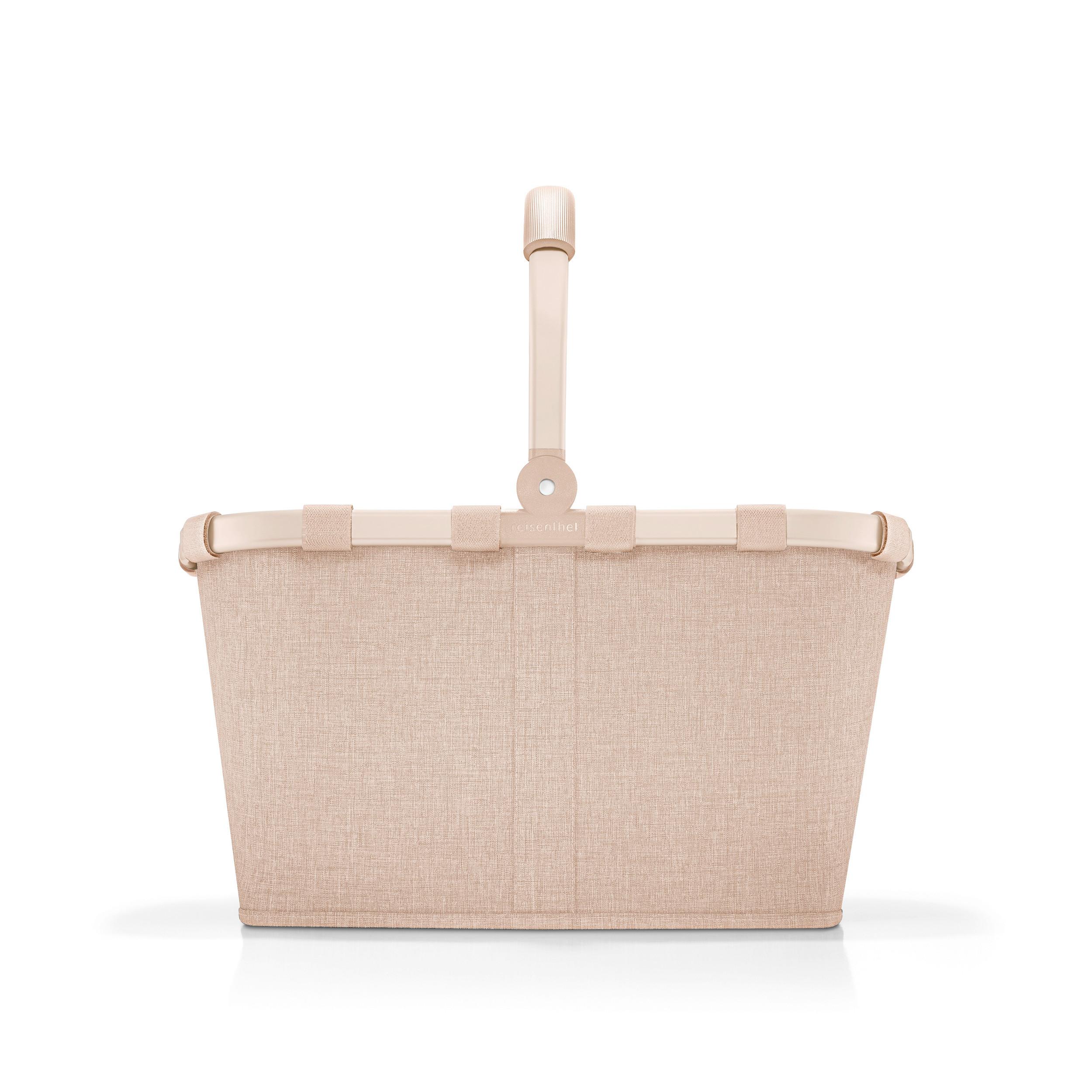 KOSZYK NA ZAKUPY BK6043 - beżowy, Basics, tkanina (49/29/28cm) - Reisenthel