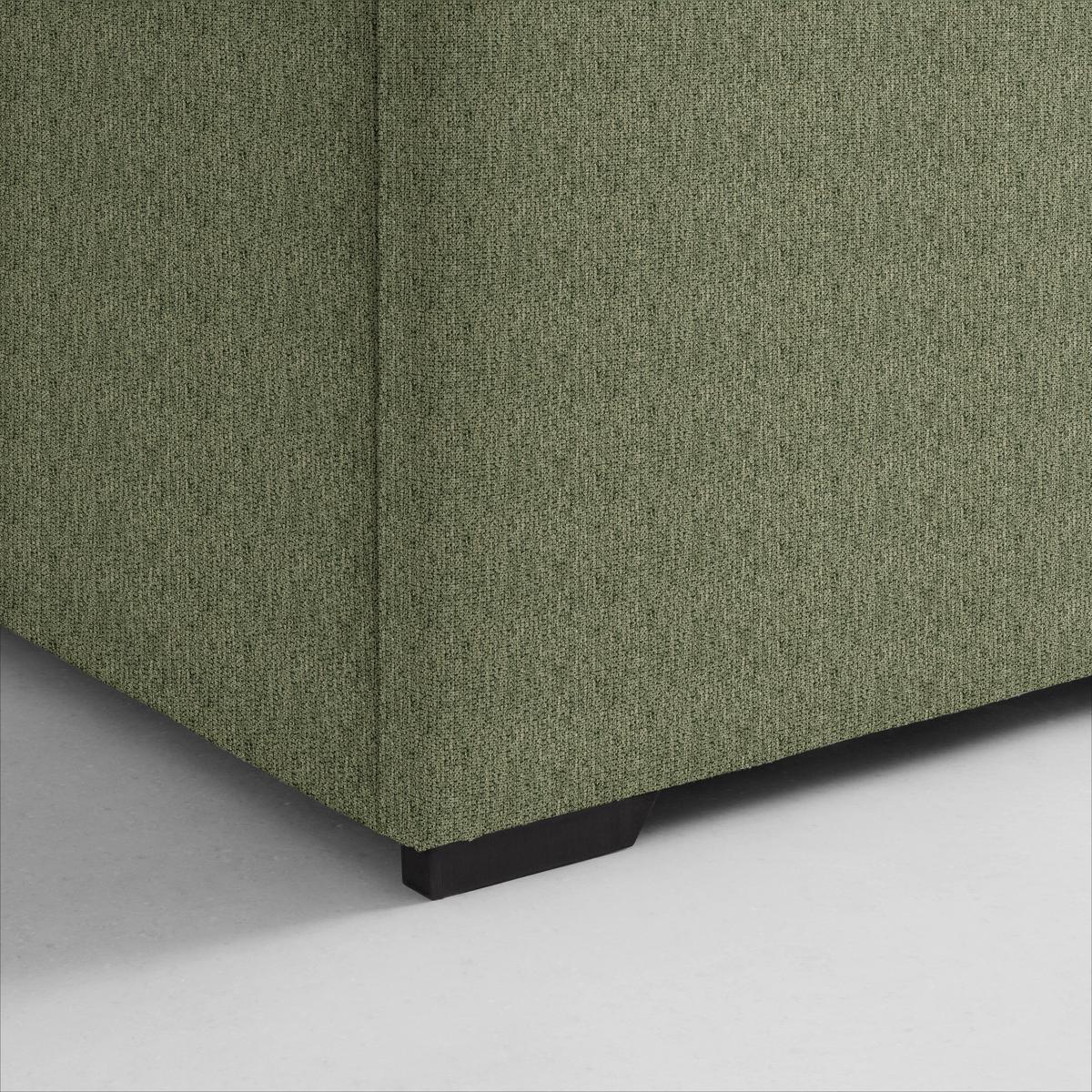 Polsterbett Thor in Olivgrün ca. 160x200cm - Anthrazit/Olivgrün, KONVENTIONELL, Textil (160/200cm) - Mömax