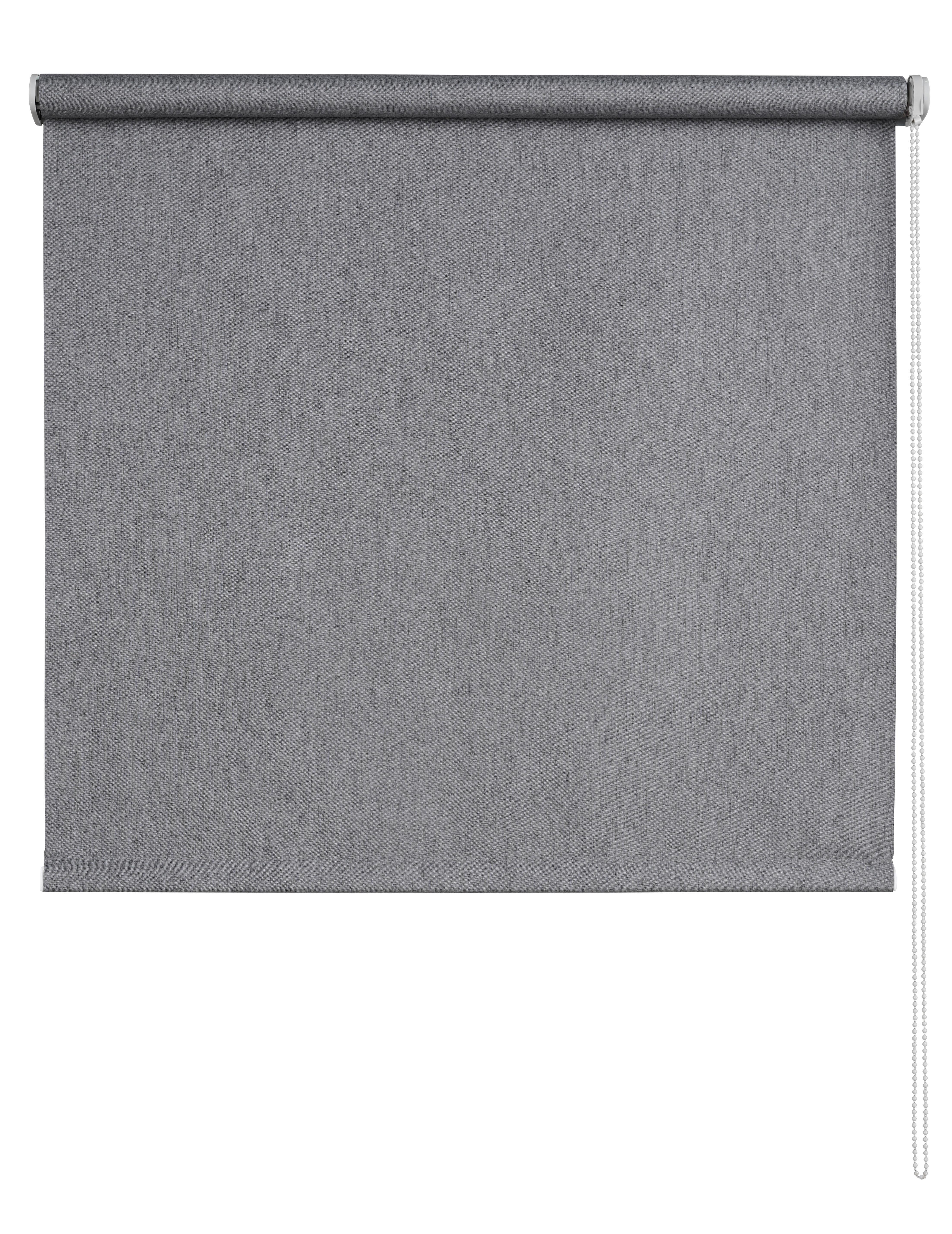 Verdunkelungsrollo Ulrich Anthrazit ca. 45x150cm - Anthrazit, MODERN, Kunststoff (45/150cm) - Premium Living