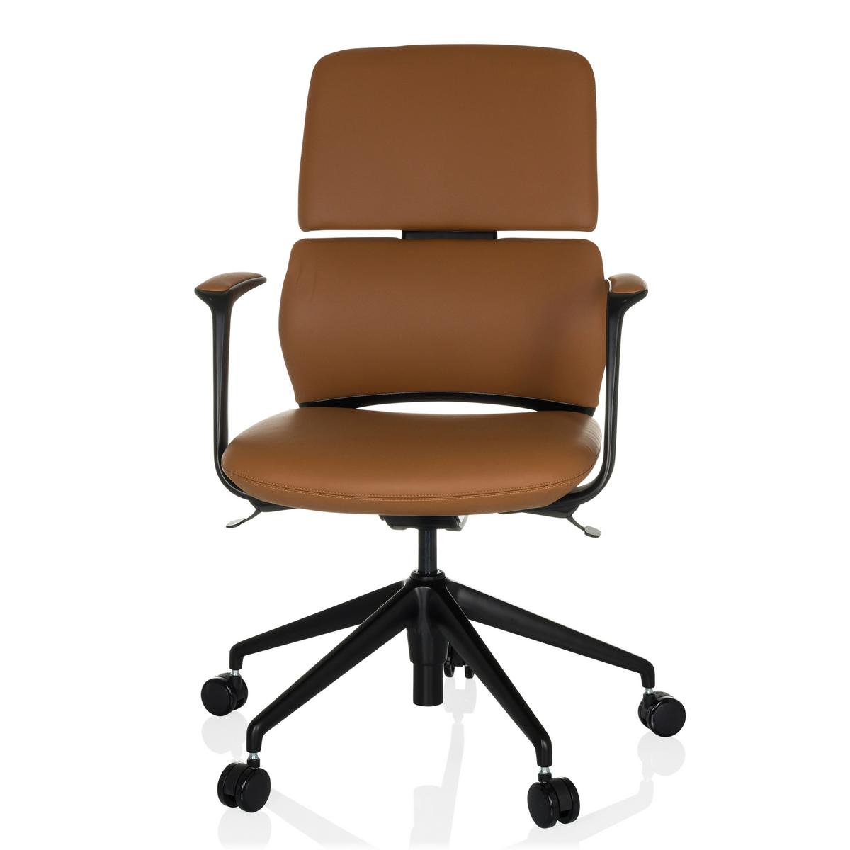 Vrtljivi Stol Atmos Designer - črna, Moderno, kovina/umetna masa (62/98-108/60cm) - MID.YOU