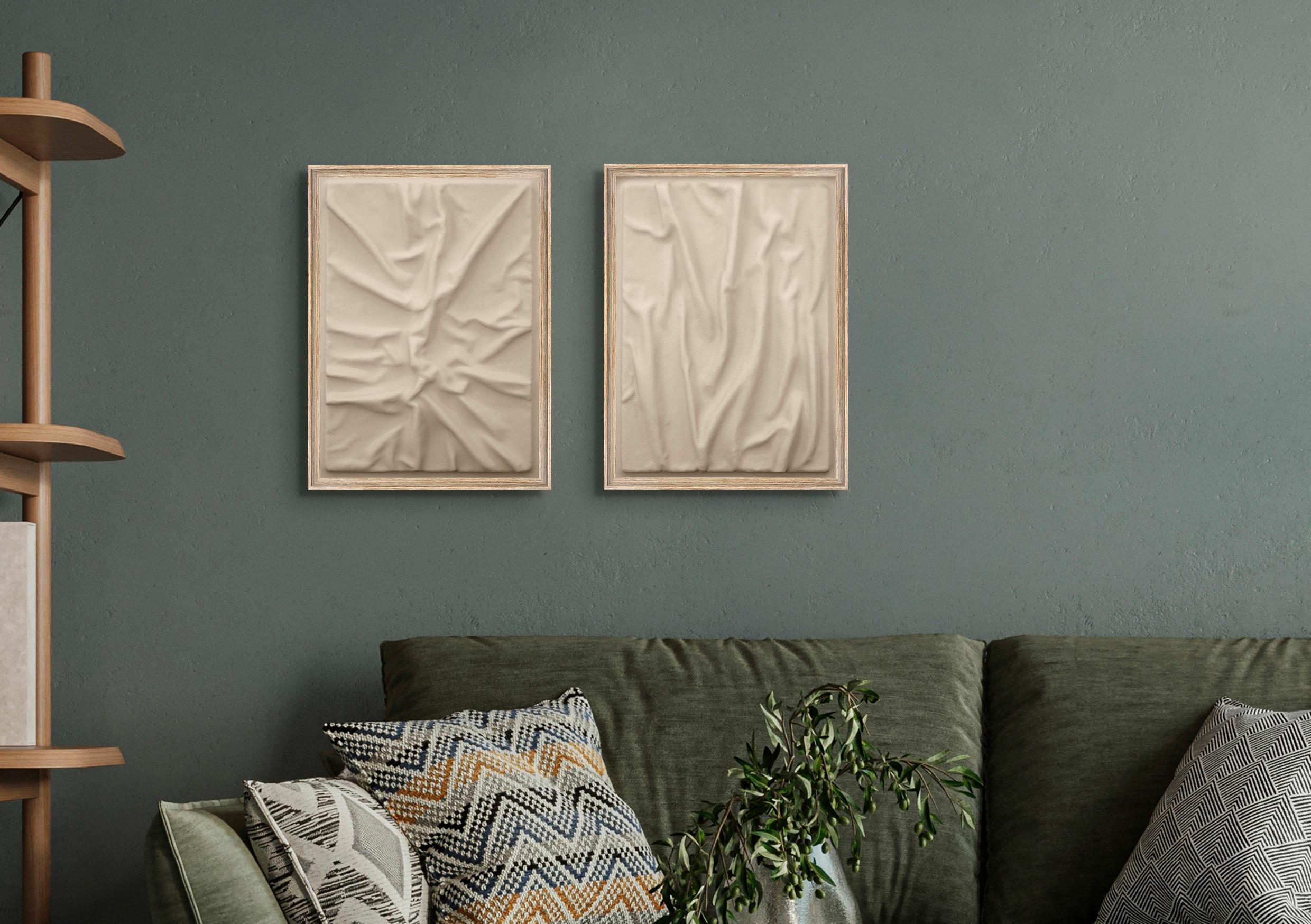 Bild Enno Hellbraun ca. 30x40cm - Hellbraun/Eichefarben, Holzwerkstoff/Kunststoff (30/40cm) - Modern Living