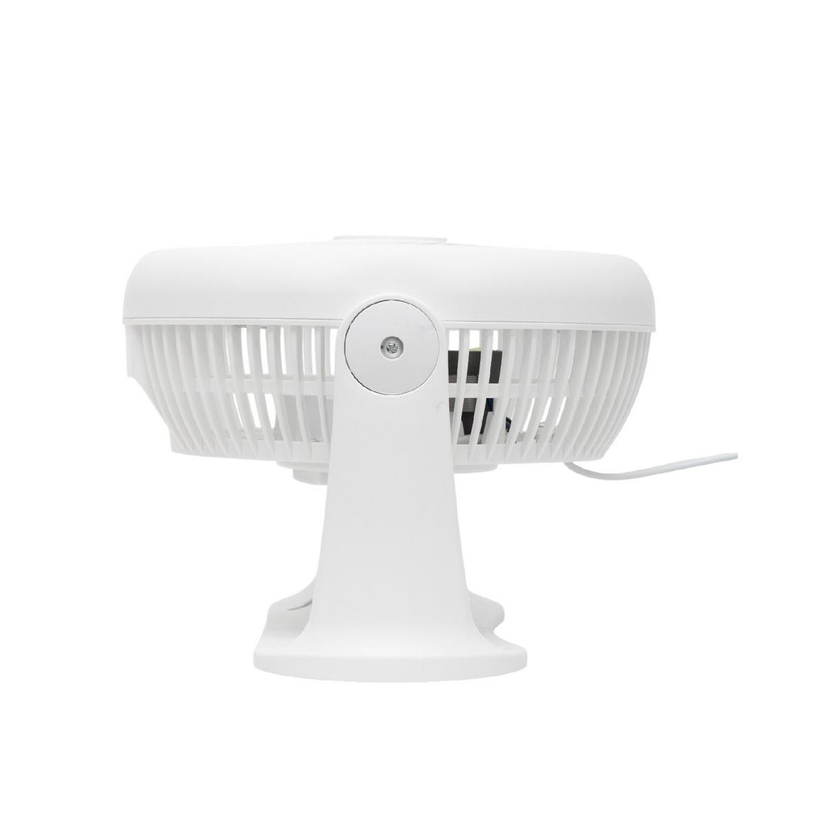 Asztali Ventilátor Tf20turbo - fehér, fém (29/17/27cm)