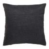 Kissenhülle Leinenoptik in Schwarz ca. 50x50cm - Schwarz, Textil (50/50cm) - Modern Living