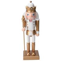 Nussknacker LIN - Goldfarben, Holz (9/6/25cm)