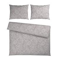 Posteljnina Paisley Xxl, Sivovijolična, 2x60/80,200/200 - starinsko roza, tekstil (200/200cm) - Mömax