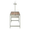 UTEMÖBLER SET NELLI 2 - beige/grön, Modern, metall/textil (80/157/209cm)