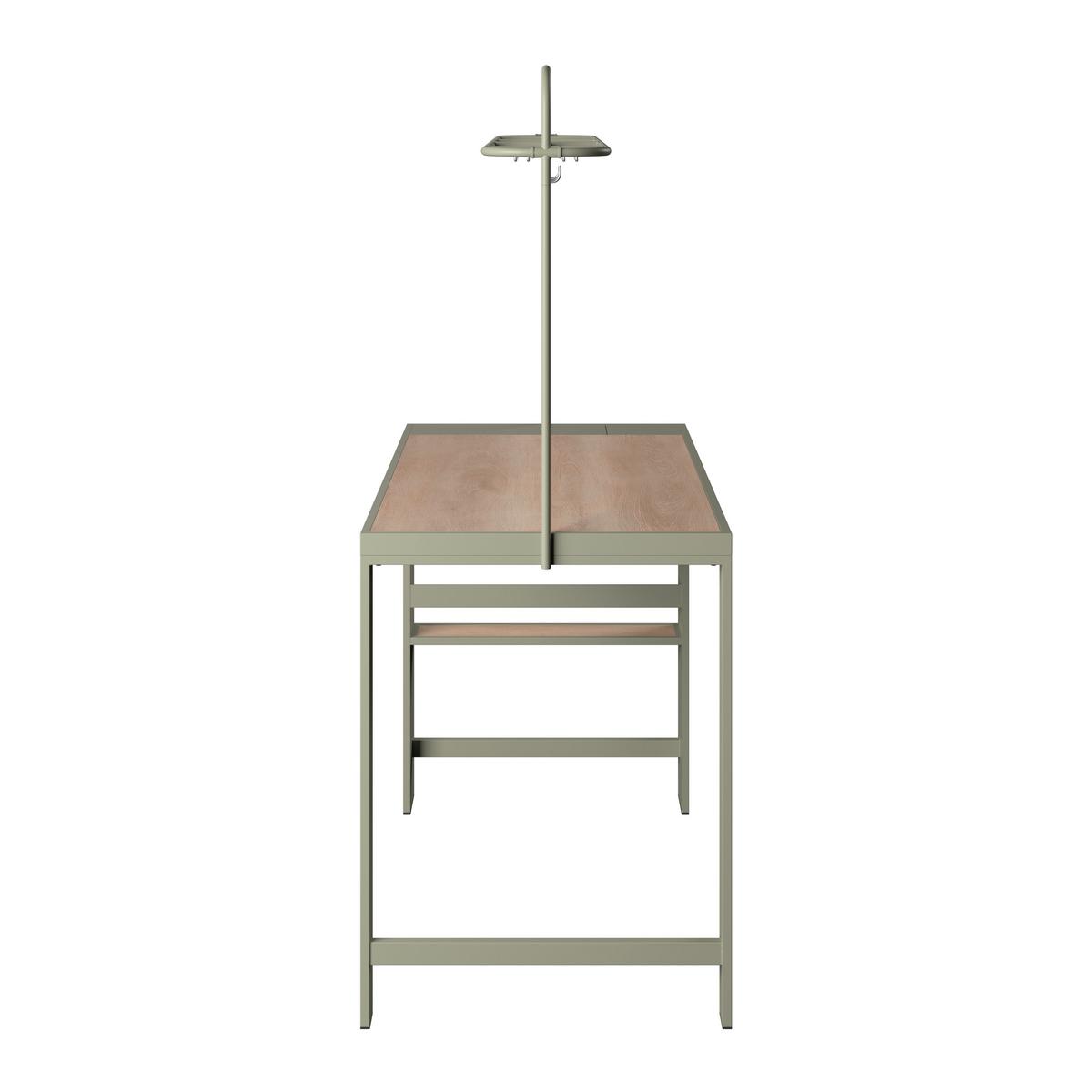 Gartenset Nelli Beige/Grün/Naturfarben - Beige/Naturfarben, MODERN, Kunststoff/Textil