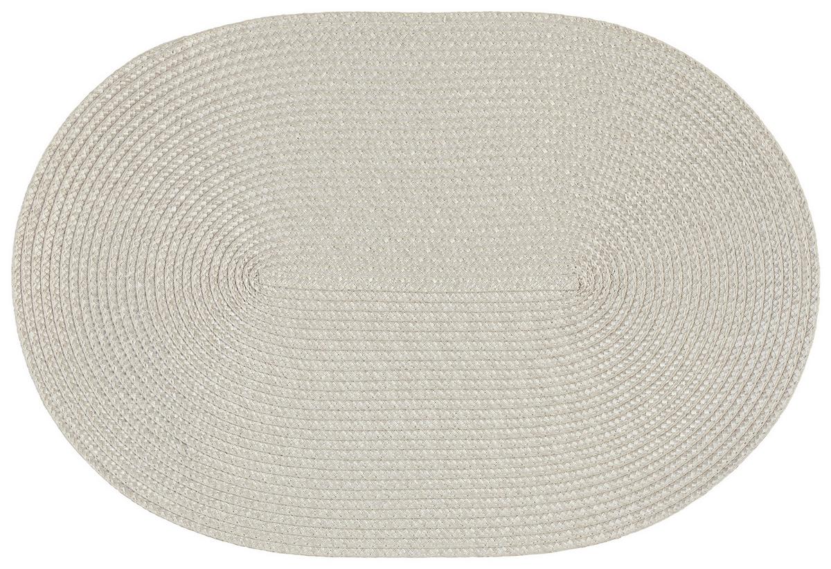 Suport farfurie Billy - argintiu, textil - Modern Living