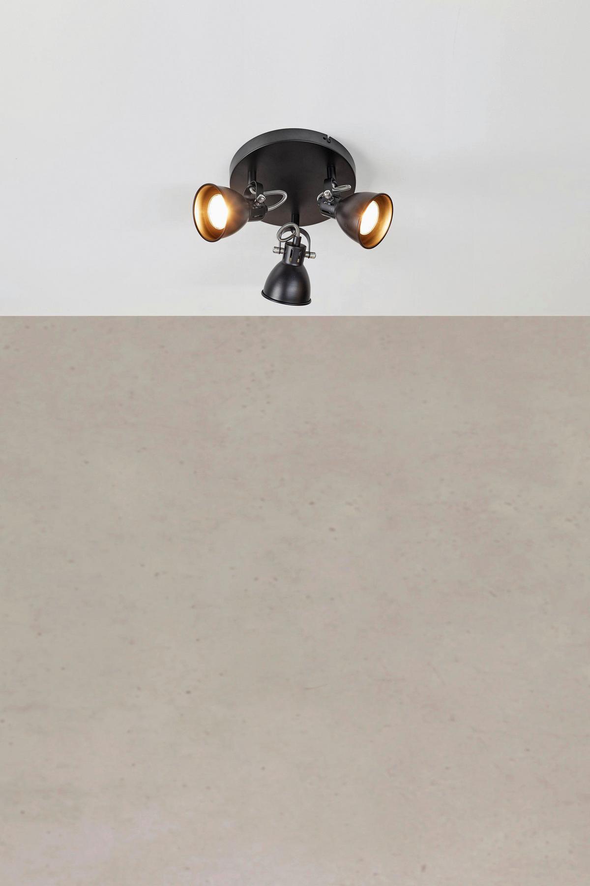 Deckenleuchte Mion Ceiling Schwarz max. 7 Watt - Schwarz, Basics, Metall (30/30/18cm) - Markslöjd