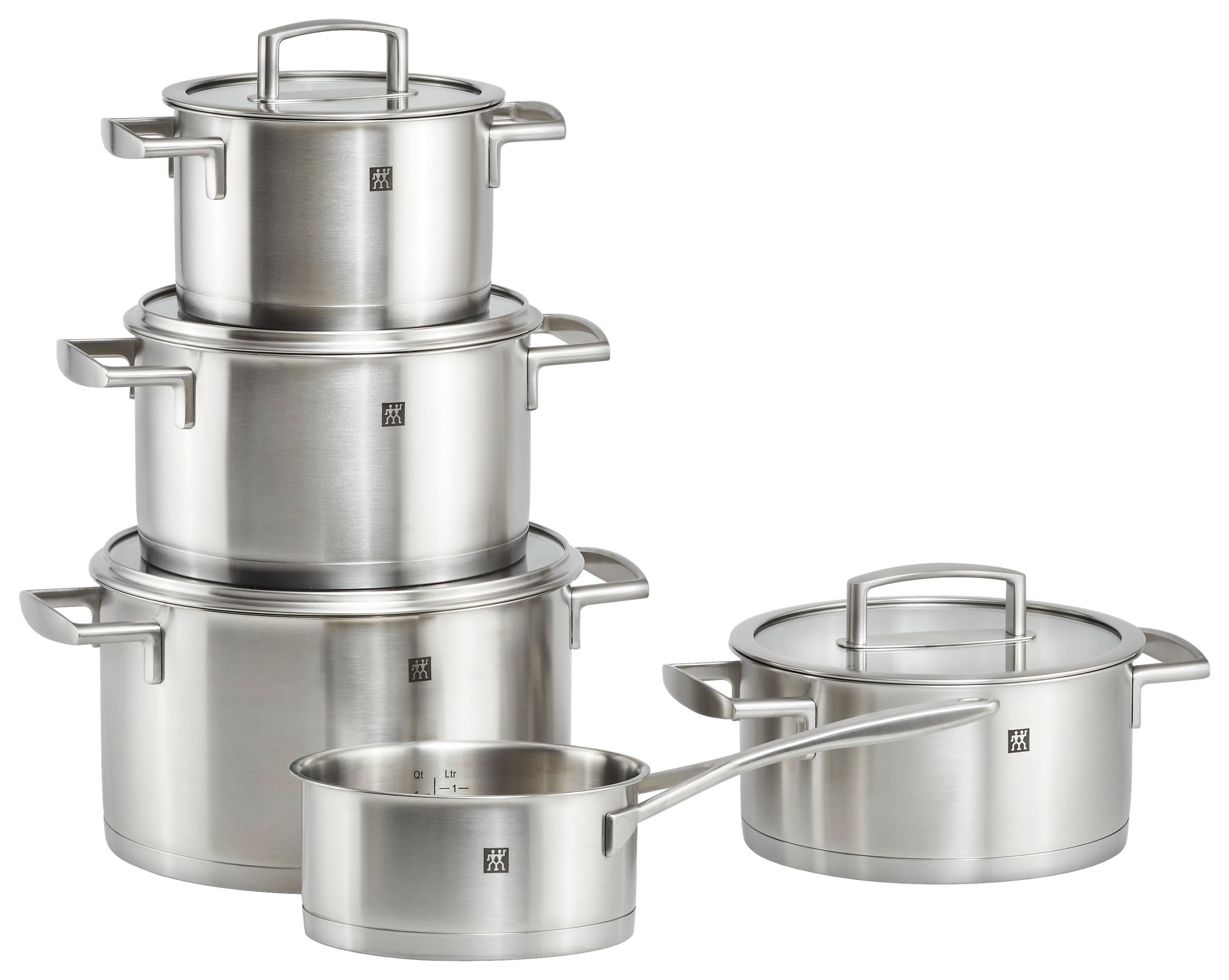 ZESTAW GARNKÓW 1006216 ZWILLING - kolor stalowy, Design, metal/szkło - Zwilling