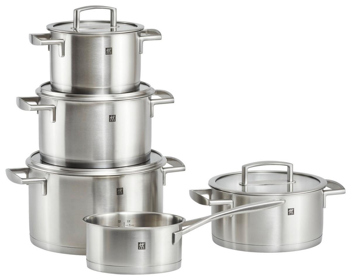 ZESTAW GARNKÓW 1006216 ZWILLING - kolor stalowy, Design, metal/szkło - Zwilling