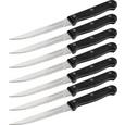 Steak Kés Szett Linda - ezüst színű, konvencionális, fém (21cm) - MÖMAX modern living