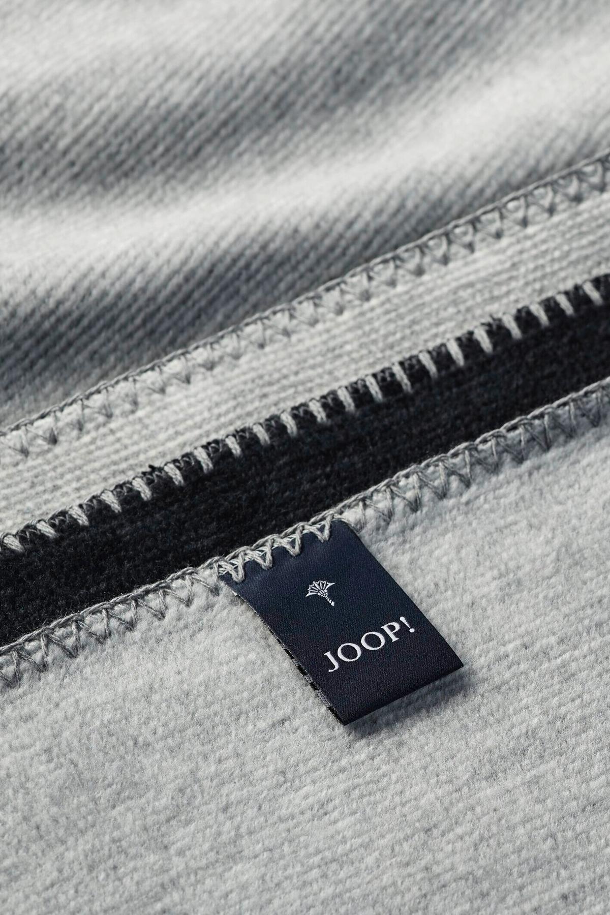 KOC DOMOWY JOOP! MELANGE-DOUBLEFACE - czarny/kolor grafitowy, Design, tkanina (150/200cm) - Joop!