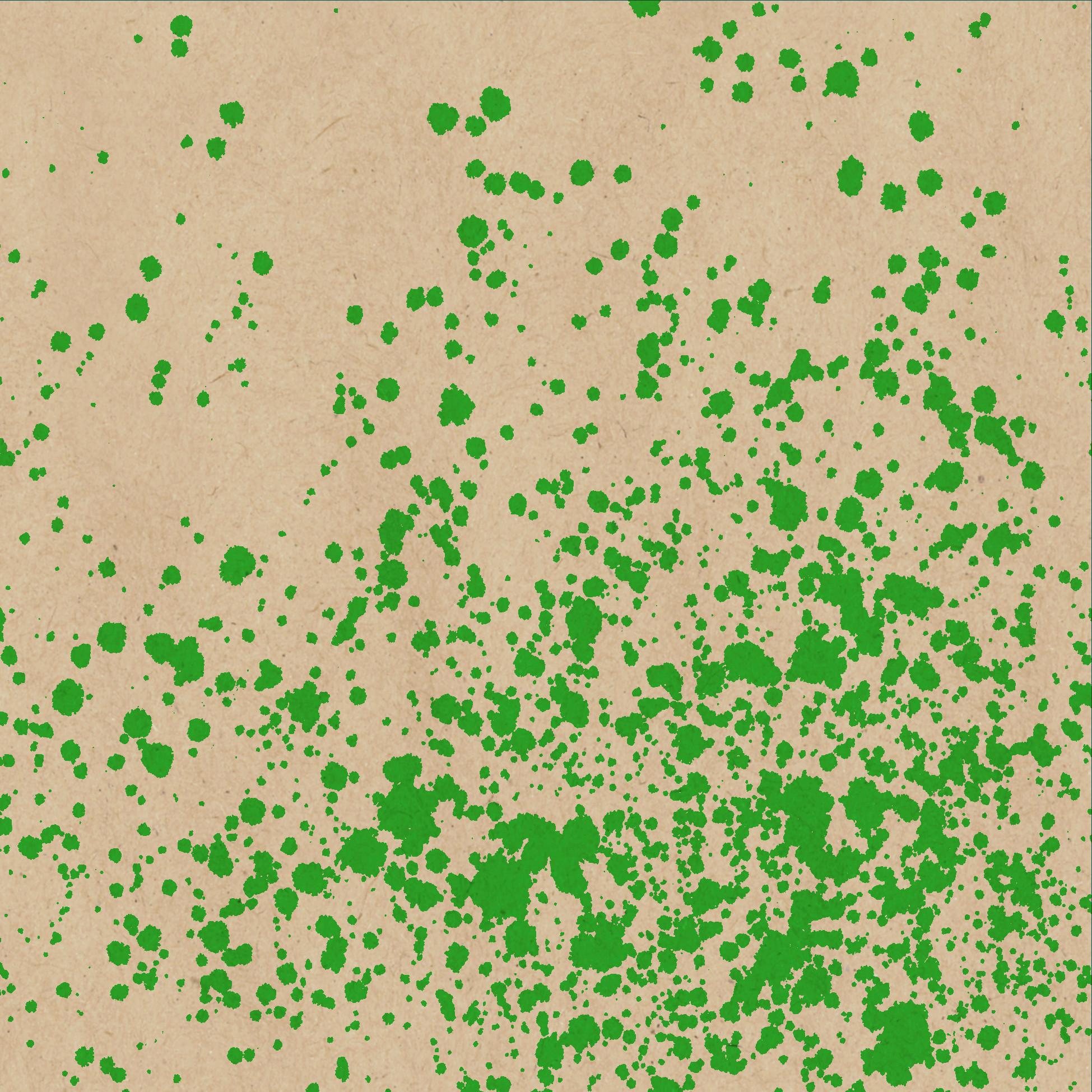 Serviette By Nature in Hellbraun ca. 33x33cm - Hellbraun/Schwarz, MODERN, Papier (33/33cm)