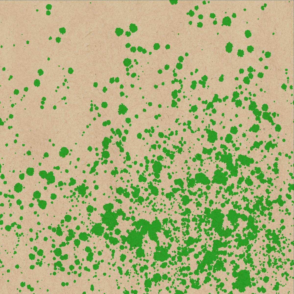 Serviette By Nature in Hellbraun ca. 33x33cm - Hellbraun/Schwarz, Modern, Papier (33/33cm)