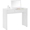 SMINKBORD ALICE - vit, Modern, trämaterial (90/76/40cm) - Mömax